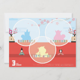 2019カレンダー3月 カード
