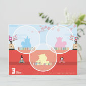 2019カレンダー3月 カード (スタンド正面)