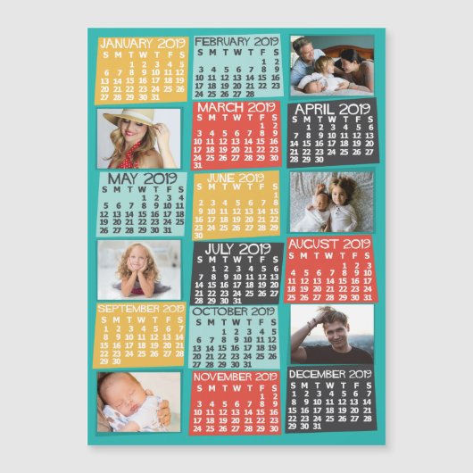 2019カレンダー(新しいバージョンの説明を参照) (正面)