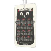 2019カレンダー(新しいバージョンの説明を参照) カーエアーフレッシュナー (左)