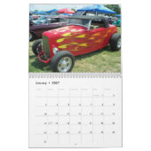 2019カレンダ車のー カレンダー (1月 2027)