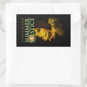 2019グリーンズボロ夏至フェスティバルお土産 長方形シール (バッグ)
