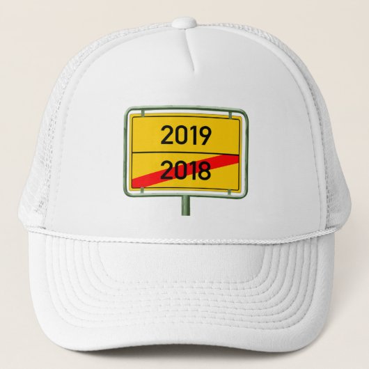 2019トラック運転手ハット! キャップ (正面)