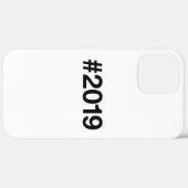 2019ハッシュタグ6誕生日記念日 Case-Mate iPhoneケース (裏面 (横))