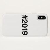 2019ハッシュタグ6誕生日記念日 Case-Mate iPhoneケース (裏面(横))