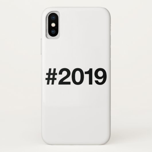 2019ハッシュタグ6誕生日記念日 Case-Mate iPhoneケース (裏面)