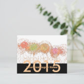 2019ハッピーホリデーズカスタムはが企業のき ポストカード (スタンド正面)