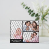 2019ファミリーポートレートカスタムカレンダーはがき シーズンポストカード (スタンド正面)