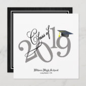 2019ファンキー年卒業 招待状 (正面/裏面)