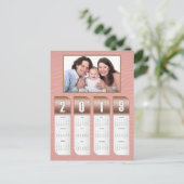 2019フォトカパーソナライズされたレンダー ポストカード (スタンド正面)