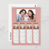 2019フォトカパーソナライズされたレンダー ポストカード (正面/裏面)