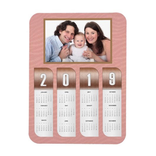 2019フォトカパーソナライズされたレンダー マグネット (縦)