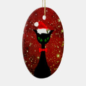 2019メリー年の中世紀のクリモダンスマス セラミックオーナメント (右)