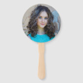 2019モダン年のクラスおめでとうGRAD Photo Black ハンドファン (裏面)