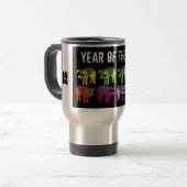 2019中国の年の新ポップ・アートの年タンブラー トラベルマグ (正面左)