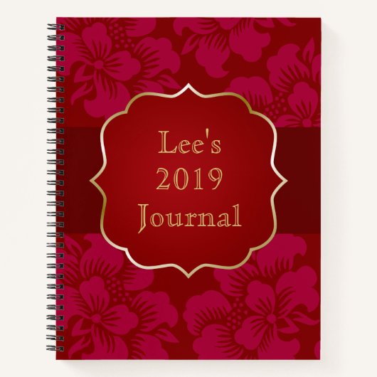 2019中国の年初旬 ノートブック (正面)