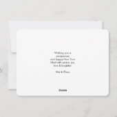 2019中国の年正月のアースピグ シーズンカード (裏面)