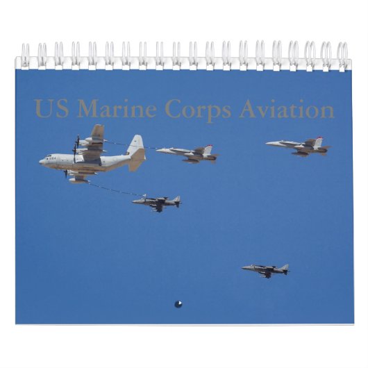 2019人の米国の海兵隊の航空カレンダー カレンダー (カバー)