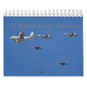 2019人の米国の海兵隊の航空カレンダー カレンダー (カバー)