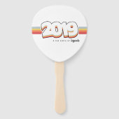 2019伝説誕生 ハンドファン (裏面)