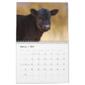 2019匹の愛らしいベビー動物 カレンダー (2月 2027)