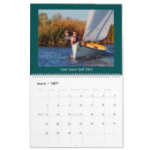 2019帆ボートの写真のカレンダー-ヤギの島のスキフ カレンダー (3月 2027)