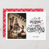 2019年のクリスマスカおもしろいードの夢 シーズンカード (正面/裏面)