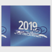 2019年のスライド ラッピングペーパー (フラット)