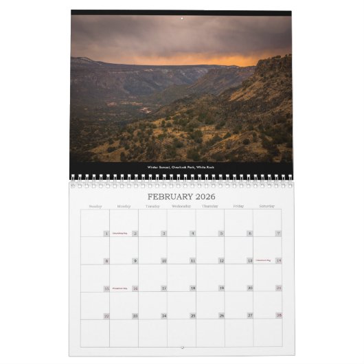 2019年のニューメキシコのカレンダー カレンダー (2月 2026)