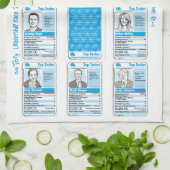 2019年の保守党のリーダーシップの競争の記念品のふきん キッチンタオル (折り畳み)