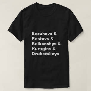 2019年の戦争と平和 Tシャツ