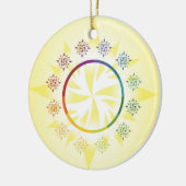 2019年の星空の輪 セラミックオーナメント (左)