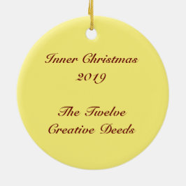 2019年の星空の輪 セラミックオーナメント