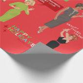 2019年の最高のクリスマスのラッピングから来たBluntcard ラッピングペーパー (角)