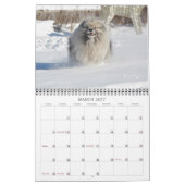 2019年のKeesridgeのKeeshondのカレンダー カレンダー (3月 2027)