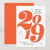 2019年を彩る乾杯 シーズンカード (正面/裏面)