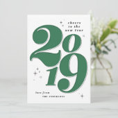 2019年を祝おう シーズンカード (スタンド正面)