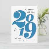 2019年を祝おう シーズンカード (スタンド正面)