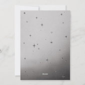 2019年を祝おう 大胆なシルバー シーズンカード (裏面)