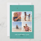 2019年を祝おう - 複数の写真で シーズンカード (裏面)