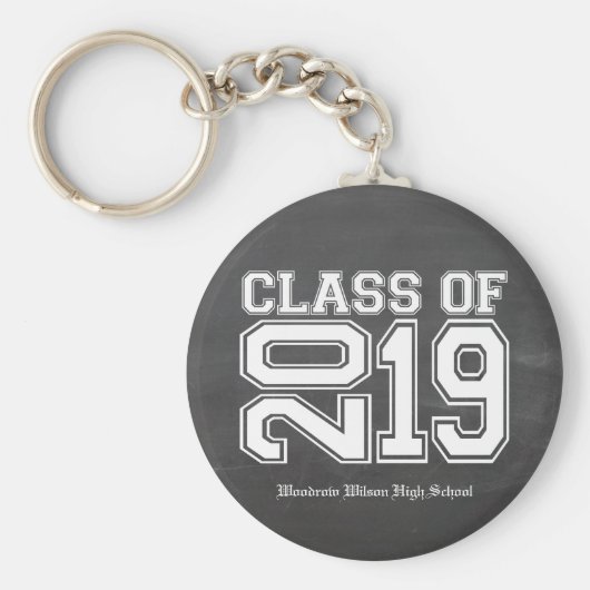 2019年カルボード大学の卒業式 キーホルダー (正面)