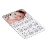 2019年カレンダフォトマグネット マグネット (右側)