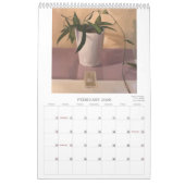 2019年カレンダー、Paintings by Sarah Sedwick カレンダー (2月 2026)
