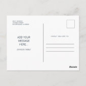 2019年クラス | 写真の卒業式 ポストカード (裏面)