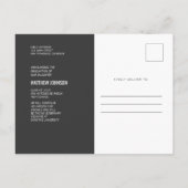 2019年クラス|写真卒業発表 案内ポストカード (裏面)