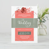 2019年サンゴ聖人モダンフローラ幾何結婚学 招待状 (スタンド正面)