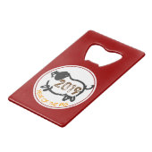 2019年ピグ中国のカードボトルオープナー クレジットカード栓抜き (正面アングル)