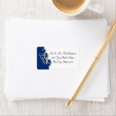 2019年ブルーシルバー卒業クラス ラベル (インサイチュ)