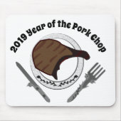 2019年ポークチョップ マウスパッド (正面)