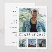 2019年ミニマリスト卒業写真クラス シーズンカード (正面/裏面)